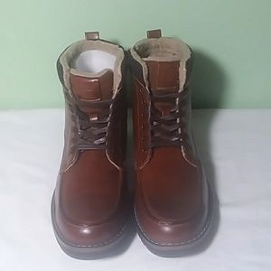 Harrison Myles Men's Casual Furlined MocToe Boots